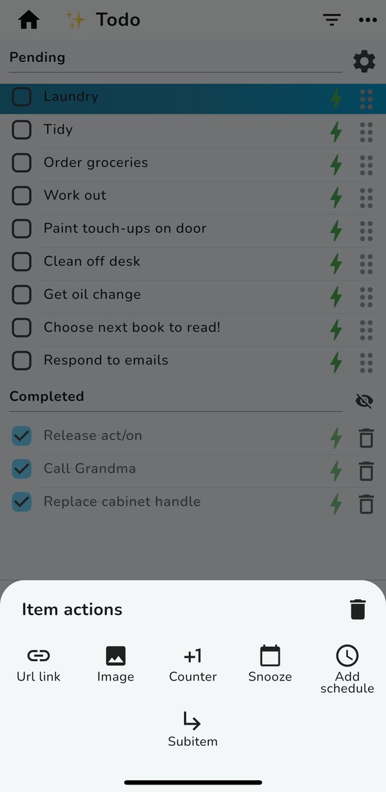 act/on screenshot 2